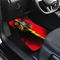 Trinidad and Tobago Cricket Car Mats Trinbago Knight Riders - Ride Or Die Comic Halftone
