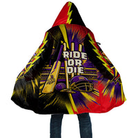 Trinidad and Tobago Cricket Cloak Trinbago Knight Riders - Ride Or Die Comic Halftone