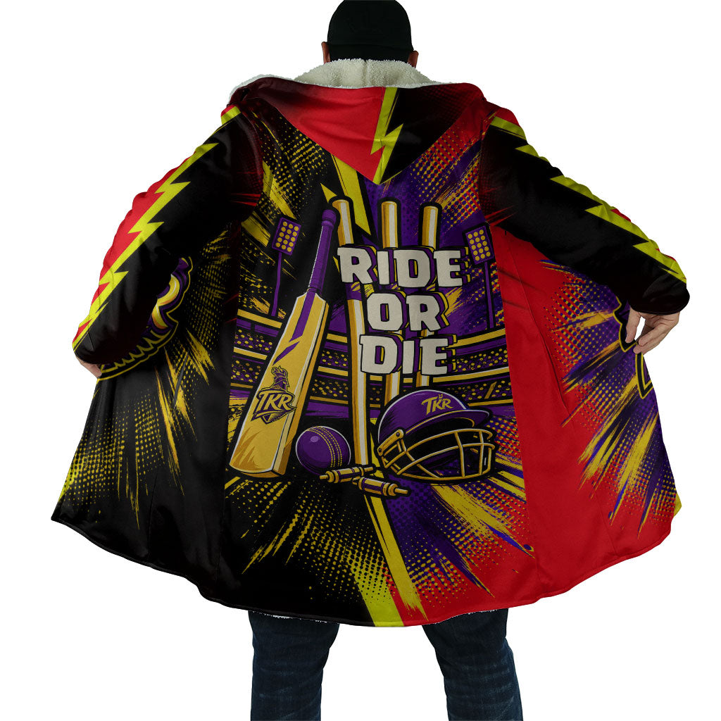 Trinidad and Tobago Cricket Cloak Trinbago Knight Riders - Ride Or Die Comic Halftone