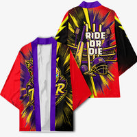 Trinidad and Tobago Cricket Kimono Trinbago Knight Riders - Ride Or Die Comic Halftone