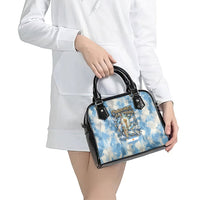 Argentina Football Campeones Del Mundo 2026 Shoulder Handbag Champions Soccer Flag Watercolor Paint Drips Trophy