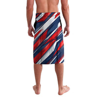 USA World Football Lavalava One Team One Goal - Patriotic Bald Eagle Mascot Soccer