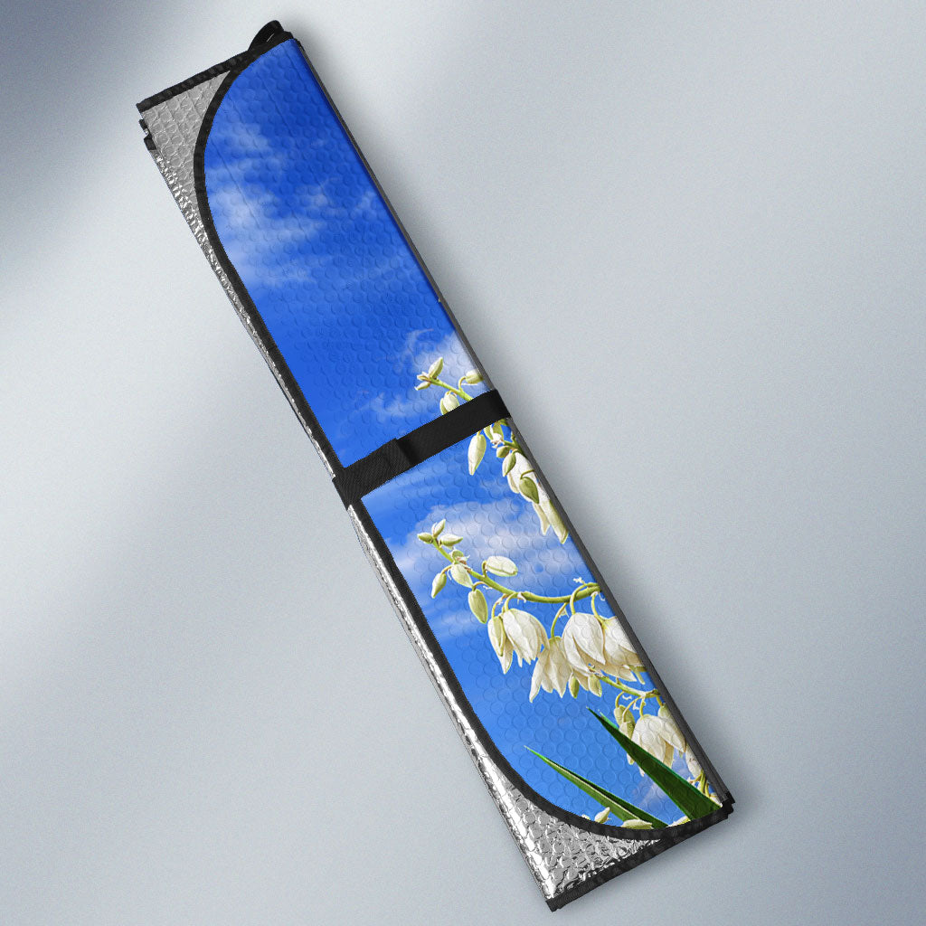 El Salvador Torogoz Bird Auto Sun Shade Divine Savior Monument Volcano Flor De Izote Art