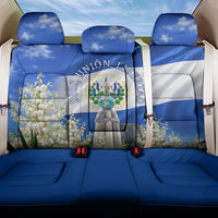 El Salvador Torogoz Bird Back Car Seat Cover Divine Savior Monument Volcano Flor De Izote Art