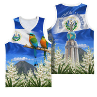 El Salvador Torogoz Bird Basketball Jersey Divine Savior Monument Volcano Flor De Izote Art