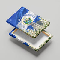 El Salvador Torogoz Bird Canvas Wall Art Divine Savior Monument Volcano Flor De Izote Art