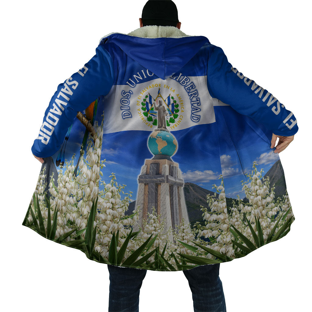 El Salvador Torogoz Bird Cloak Divine Savior Monument Volcano Flor De Izote Art