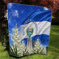 El Salvador Torogoz Bird Quilt Divine Savior Monument Volcano Flor De Izote Art