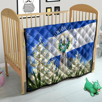 El Salvador Torogoz Bird Quilt Divine Savior Monument Volcano Flor De Izote Art