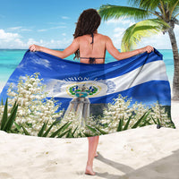 El Salvador Torogoz Bird Sarong Divine Savior Monument Volcano Flor De Izote Art