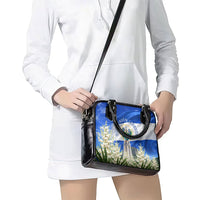 El Salvador Torogoz Bird Shoulder Handbag Divine Savior Monument Volcano Flor De Izote Art