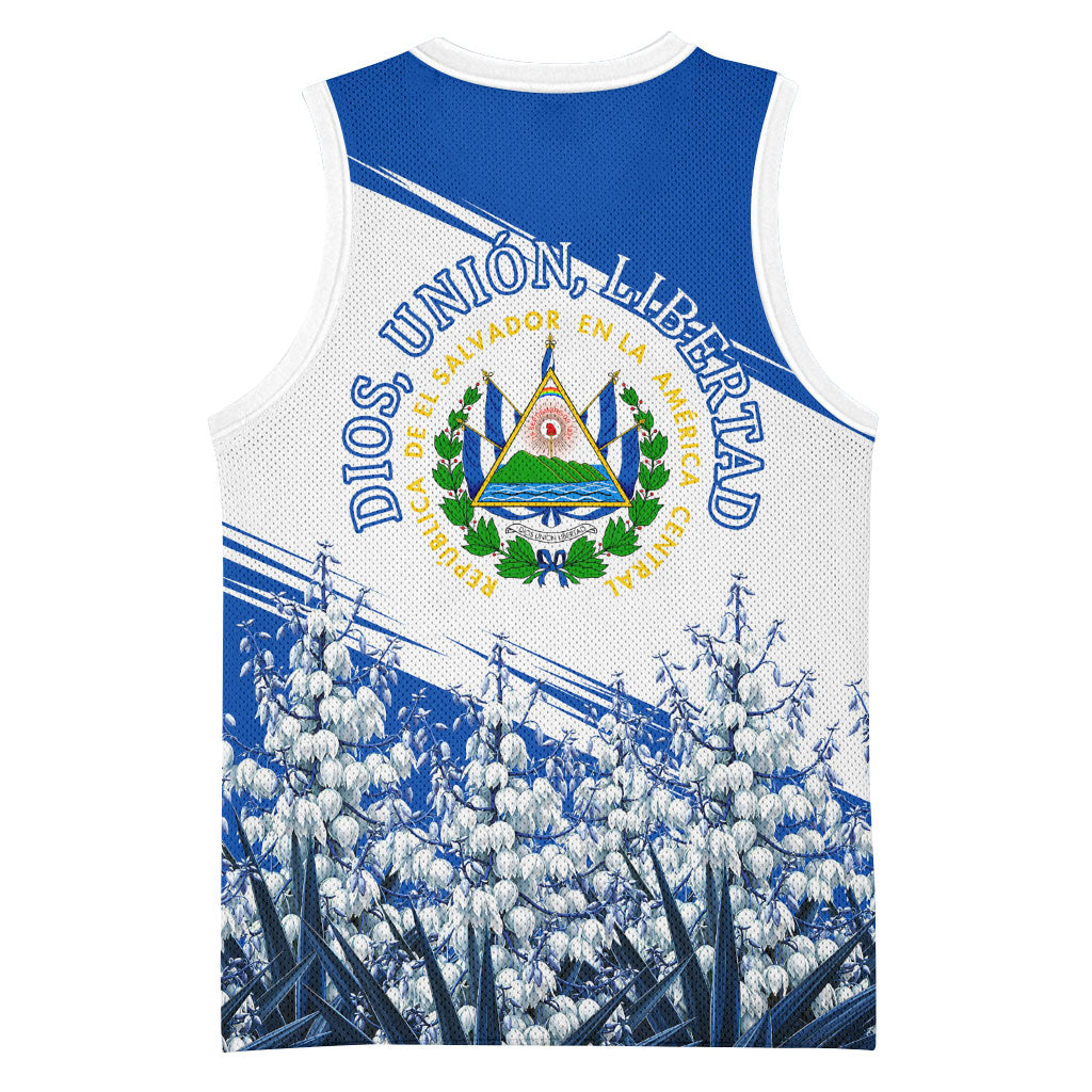 El Salvador Divine Savior Monument Basketball Jersey Flor De Izote Coat Of Arms Fighter Jets Art
