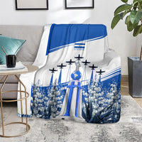 El Salvador Divine Savior Monument Blanket Flor De Izote Coat Of Arms Fighter Jets Art