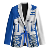 El Salvador Divine Savior Monument Blazer Flor De Izote Coat Of Arms Fighter Jets Art