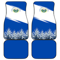 El Salvador Divine Savior Monument Car Mats Flor De Izote Coat Of Arms Fighter Jets Art