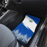 El Salvador Divine Savior Monument Car Mats Flor De Izote Coat Of Arms Fighter Jets Art
