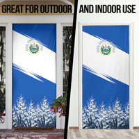 El Salvador Divine Savior Monument Door Cover Flor De Izote Coat Of Arms Fighter Jets Art