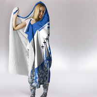 El Salvador Divine Savior Monument Hooded Blanket Flor De Izote Coat Of Arms Fighter Jets Art