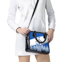 El Salvador Divine Savior Monument Shoulder Handbag Flor De Izote Coat Of Arms Fighter Jets Art
