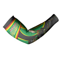 Personalized St Kitts And Nevis Patriots Arm Sleeves Caribbean Cricket Player Graphic Art
