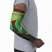 Personalized St Kitts And Nevis Patriots Arm Sleeves Caribbean Cricket Player Graphic Art