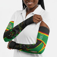 Personalized St Kitts And Nevis Patriots Arm Sleeves Caribbean Cricket Player Graphic Art
