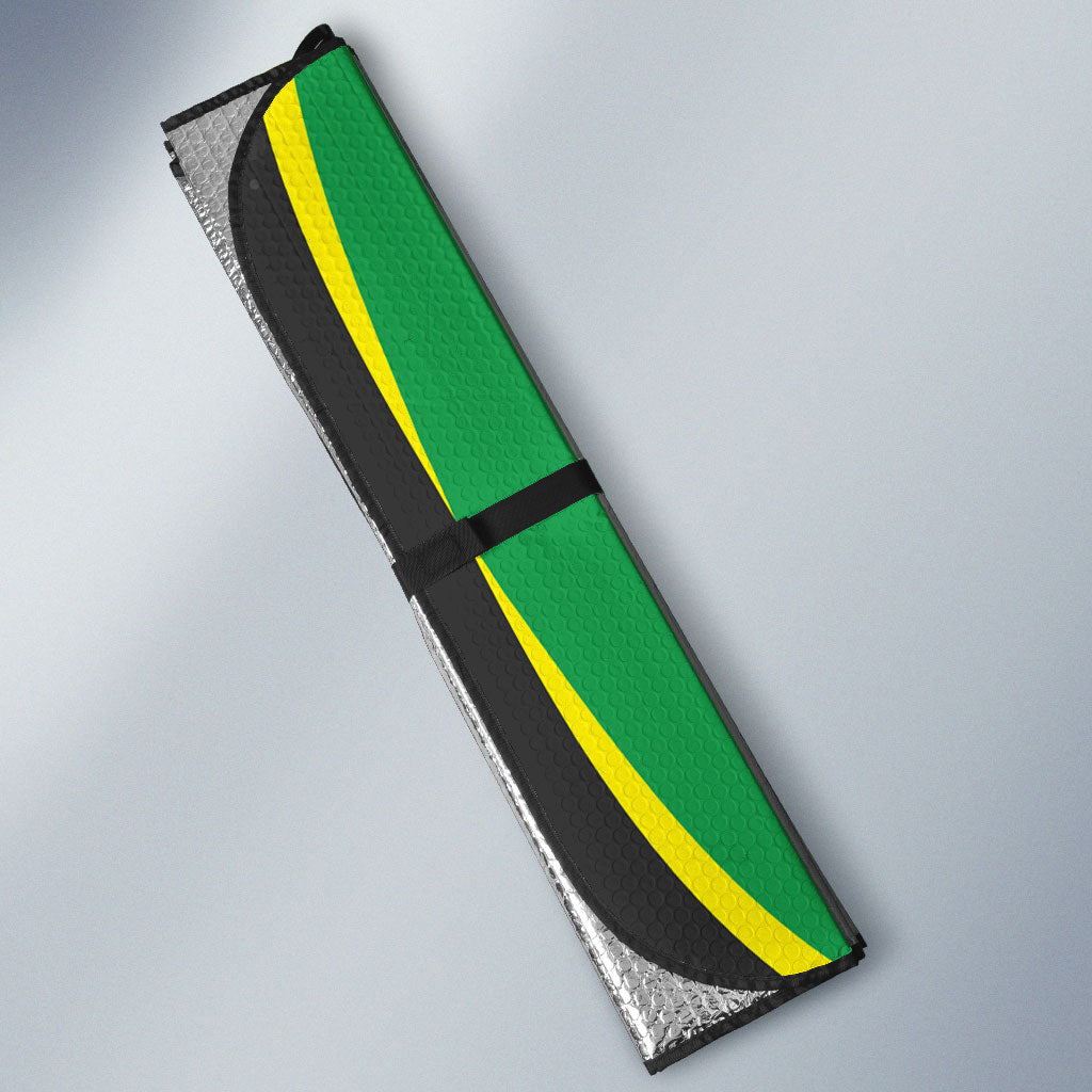 Personalized St Kitts And Nevis Patriots Auto Sun Shade Caribbean Cricket Player Graphic Art