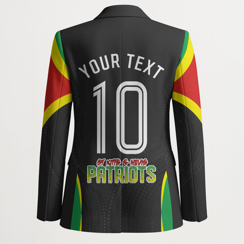 Personalized St Kitts And Nevis Patriots Blazer Caribbean Cricket Player Graphic Art
