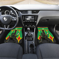 Personalized St Kitts And Nevis Patriots Car Mats Caribbean Cricket Player Graphic Art