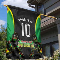 Personalized St Kitts And Nevis Patriots Garden Flag Caribbean Cricket Player Graphic Art