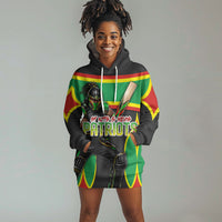 Personalized St Kitts And Nevis Patriots Hoodie Dress Caribbean Cricket Player Graphic Art