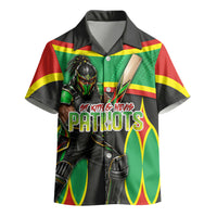 Personalized St Kitts And Nevis Patriots Kid Hawaiian Shirt Caribbean Cricket Player Graphic Art