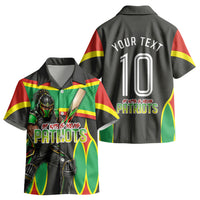 Personalized St Kitts And Nevis Patriots Kid Hawaiian Shirt Caribbean Cricket Player Graphic Art