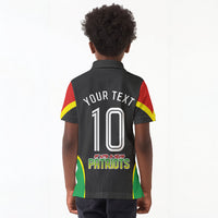 Personalized St Kitts And Nevis Patriots Kid Polo Shirt Caribbean Cricket Player Graphic Art