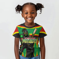 Personalized St Kitts And Nevis Patriots Kid T shirt Caribbean Cricket Player Graphic Art