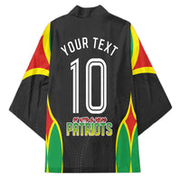 Personalized St Kitts And Nevis Patriots Kimono Caribbean Cricket Player Graphic Art