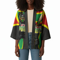 Personalized St Kitts And Nevis Patriots Kimono Caribbean Cricket Player Graphic Art