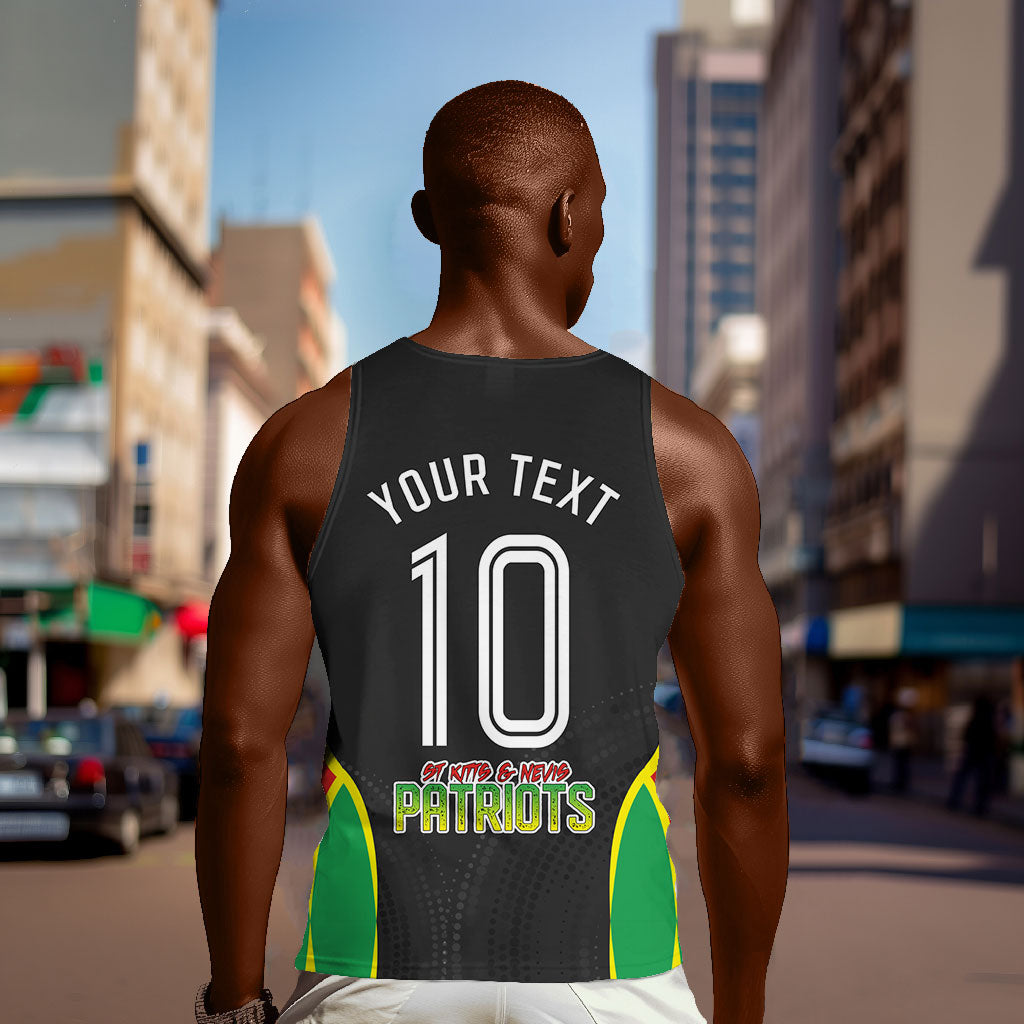 Personalized St Kitts And Nevis Patriots Men Tank Top Caribbean Cricket Player Graphic Art