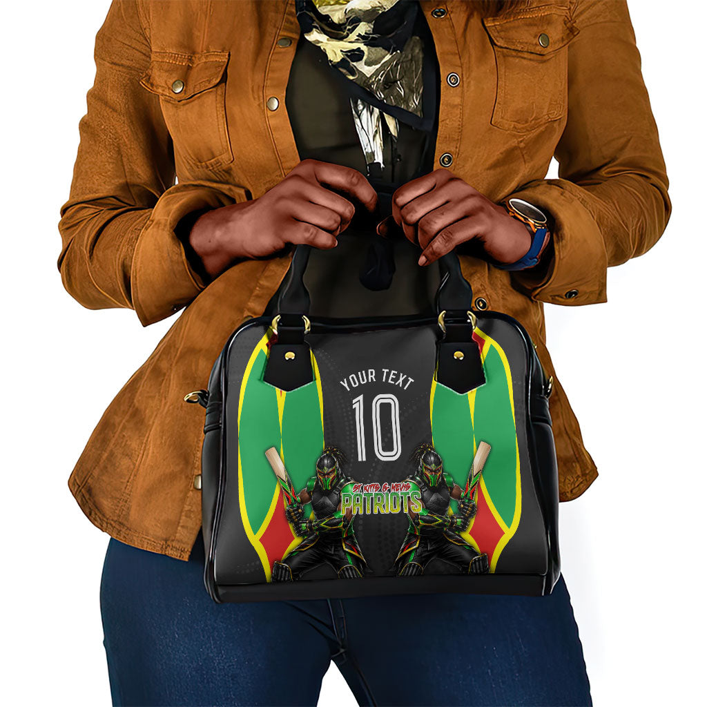 Personalized St Kitts And Nevis Patriots Shoulder Handbag Caribbean Cricket Player Graphic Art
