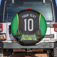 Personalized St Kitts And Nevis Patriots Spare Tire Cover Caribbean Cricket Player Graphic Art