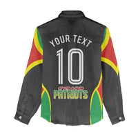 Personalized St Kitts And Nevis Patriots Women Casual Shirt Caribbean Cricket Player Graphic Art