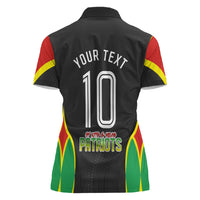 Personalized St Kitts And Nevis Patriots Women Polo Shirt Caribbean Cricket Player Graphic Art