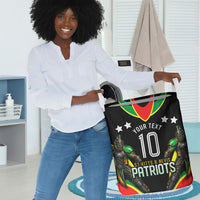 Personalized St Kitts And Nevis Patriots Cricket Laundry Basket Dynamic Player Celebration Team Pride