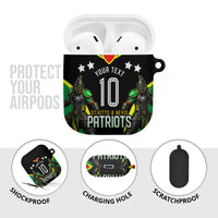 Personalized St Kitts And Nevis Patriots Cricket AirPods Case Dynamic Player Celebration Team Pride