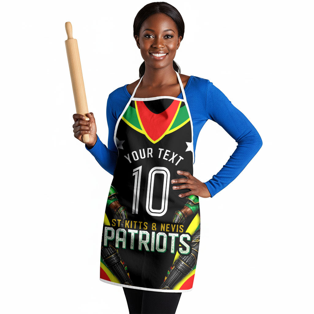 Personalized St Kitts And Nevis Patriots Cricket Apron Dynamic Player Celebration Team Pride