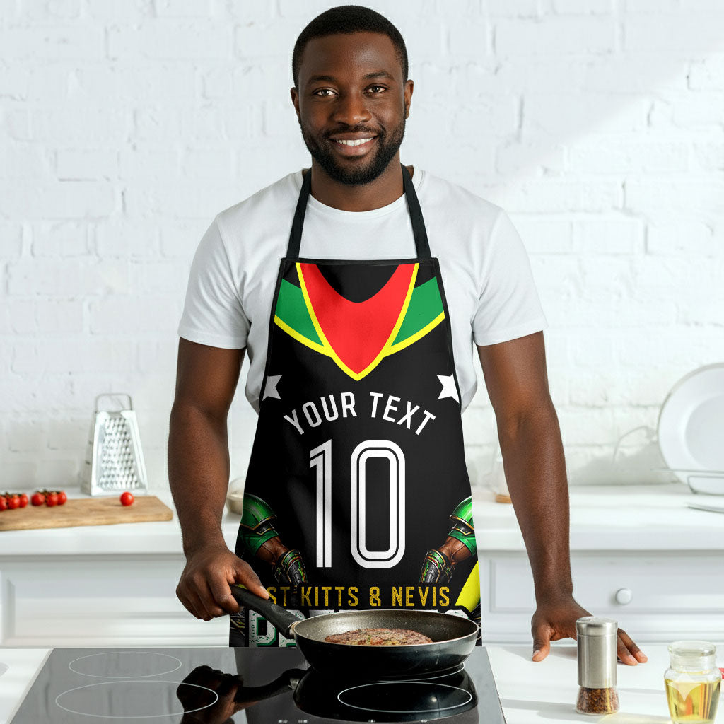 Personalized St Kitts And Nevis Patriots Cricket Apron Dynamic Player Celebration Team Pride