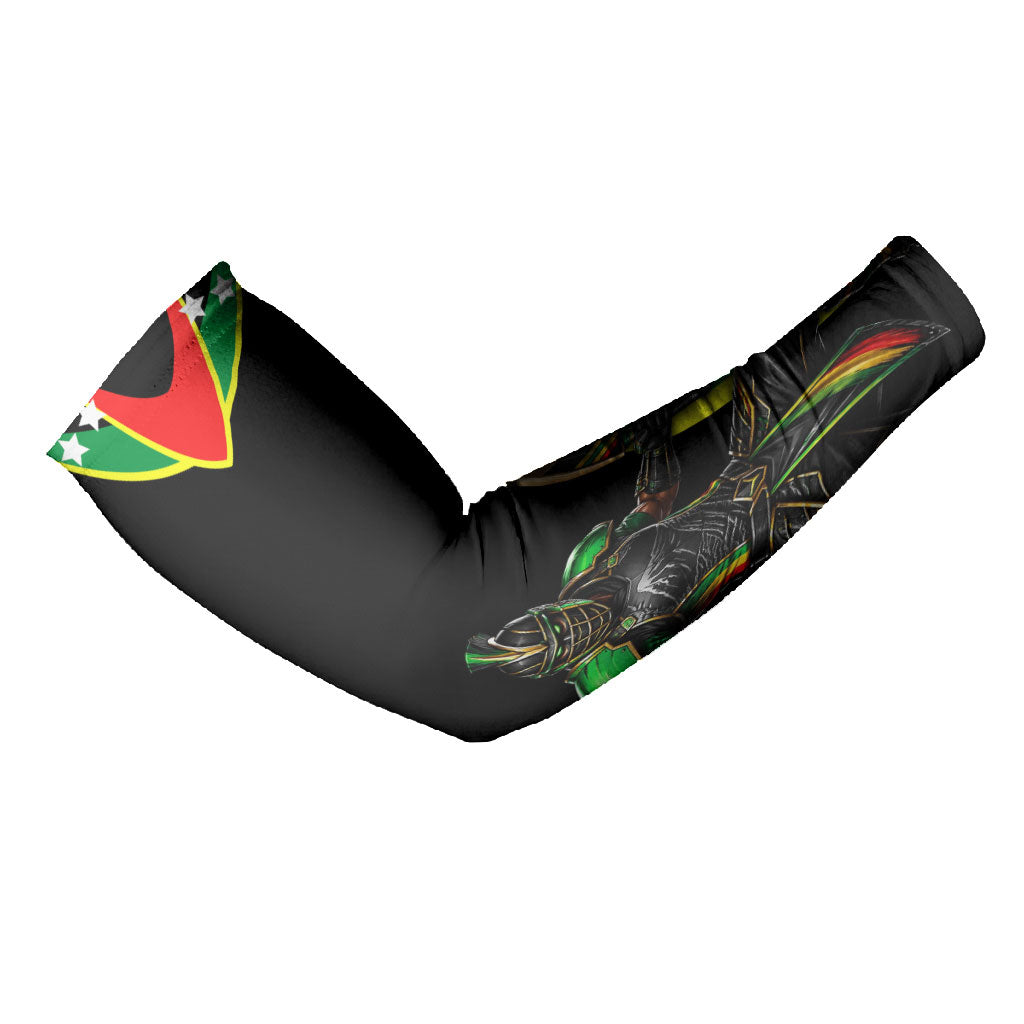 Personalized St Kitts And Nevis Patriots Cricket Arm Sleeves Dynamic Player Celebration Team Pride