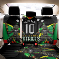 Personalized St Kitts And Nevis Patriots Cricket Back Car Seat Cover Dynamic Player Celebration Team Pride