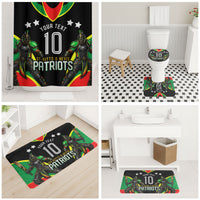Personalized St Kitts And Nevis Patriots Cricket Bathroom Set Dynamic Player Celebration Team Pride