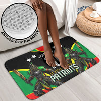 Personalized St Kitts And Nevis Patriots Cricket Bathroom Set Dynamic Player Celebration Team Pride